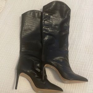 ✨schutz maryana black boots✨